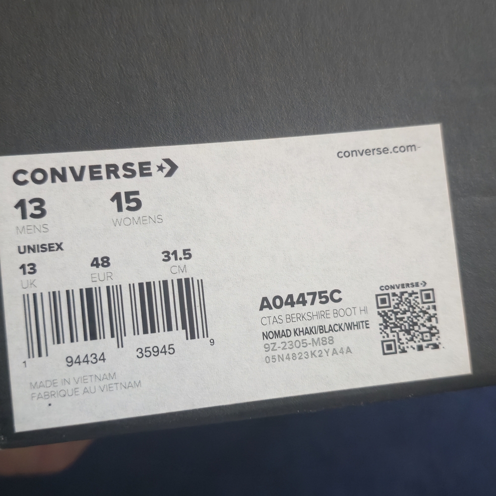 Converse Men's Boots Size 13 - Picture 6 of 6